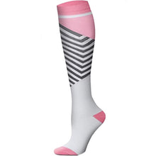 Load image into Gallery viewer, Compression Socks For Men &amp; Women. 30 Mmhg. Knee High Length. For Medical Edema, Diabetes, &amp; Varicose Veins
