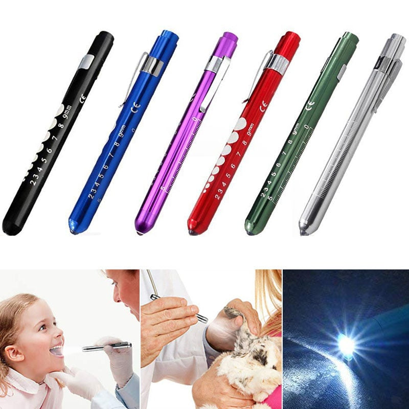 Portable LED Medical Flashlight
